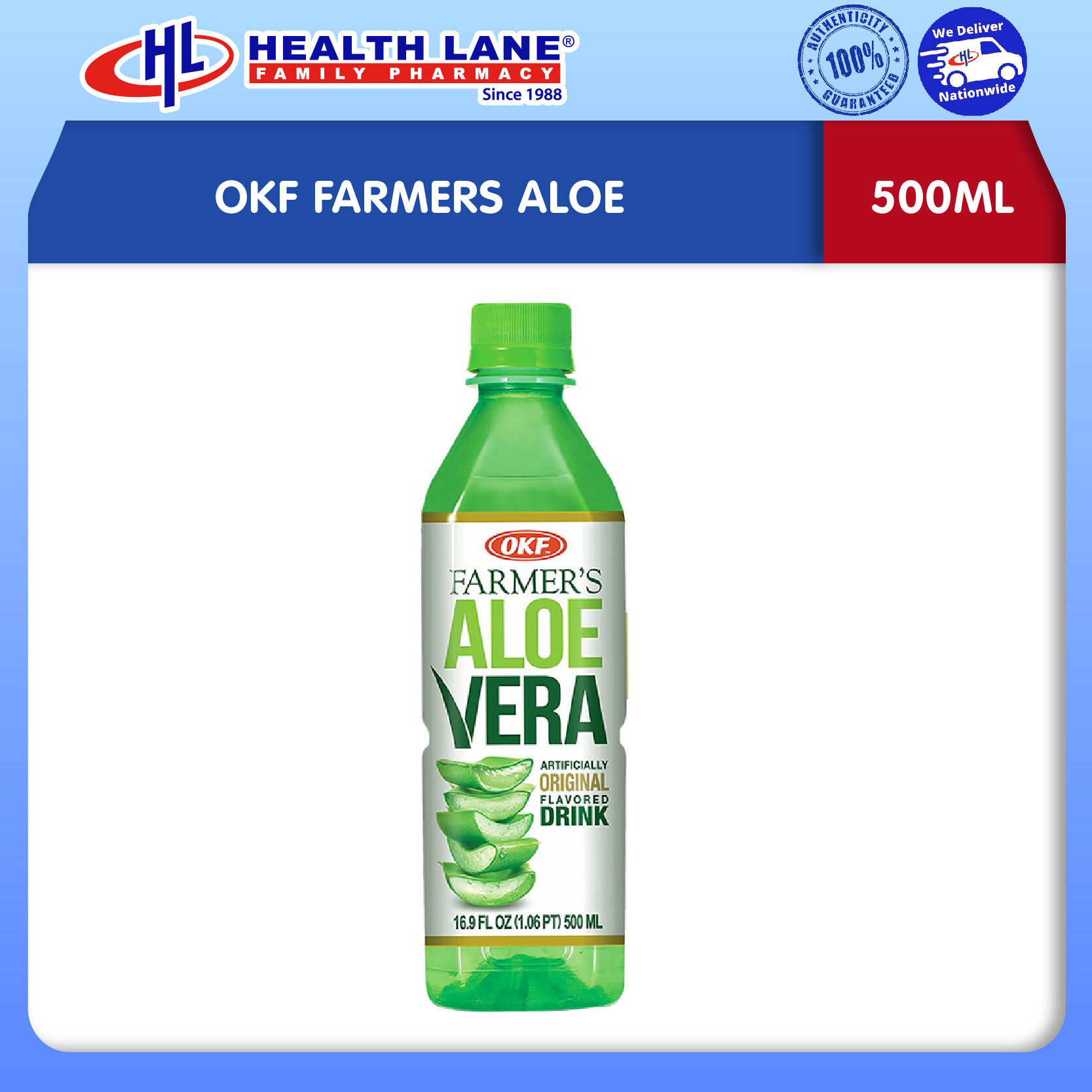 OKF FARMERS ALOE (500ML)